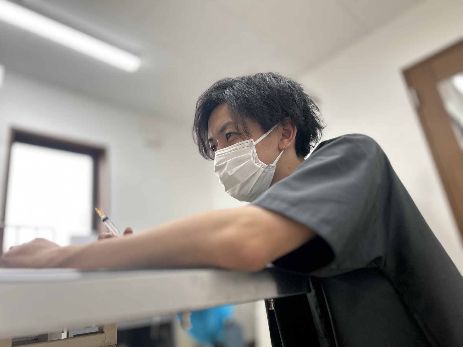 勤務医 診察中
